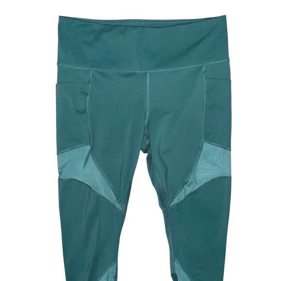 Members Mark Compression Ankle Leggings Sz XL Womens Teal - Picture 3 of 6